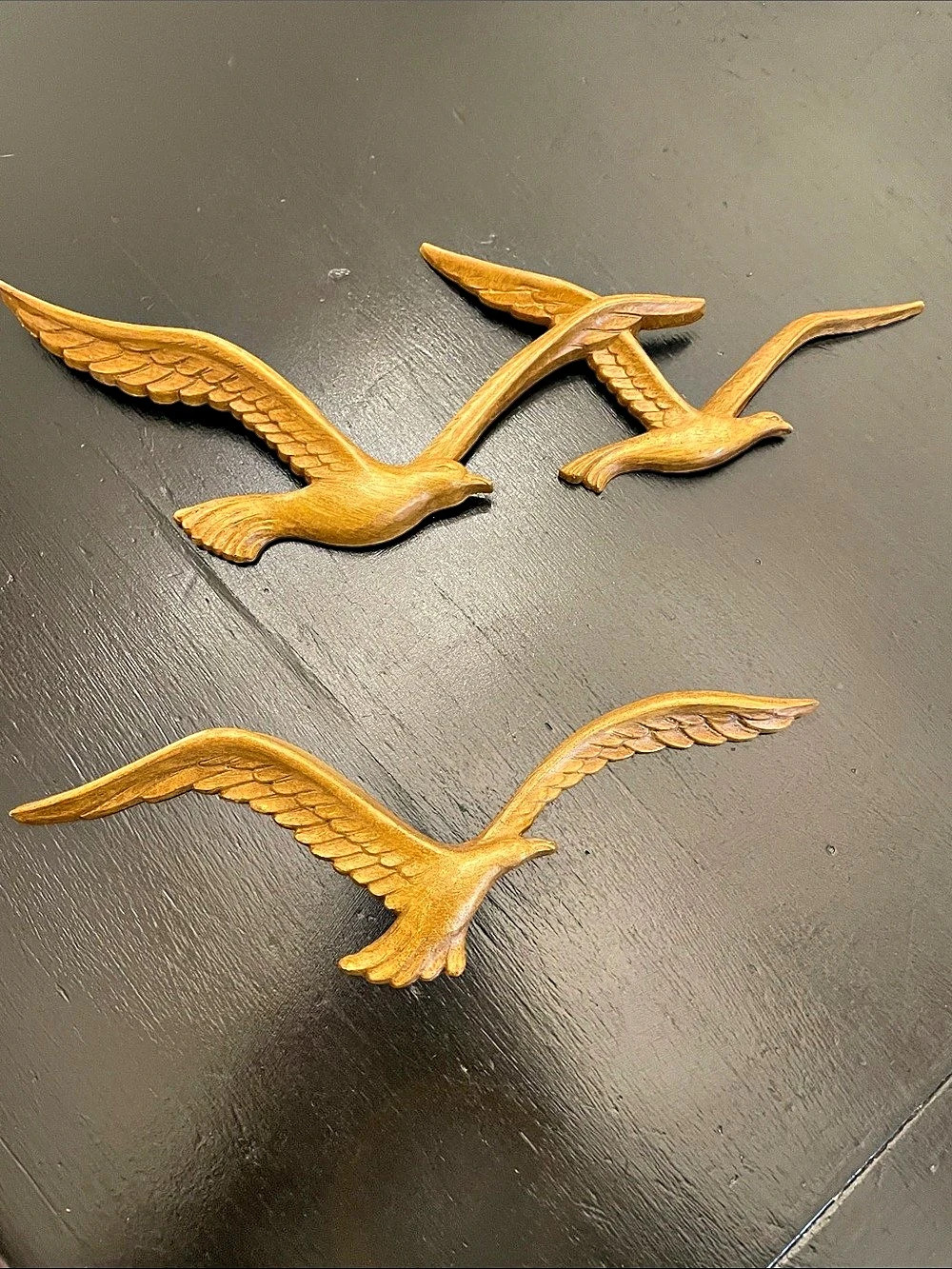 1980 HOMCO set of Seagulls in flight Like New